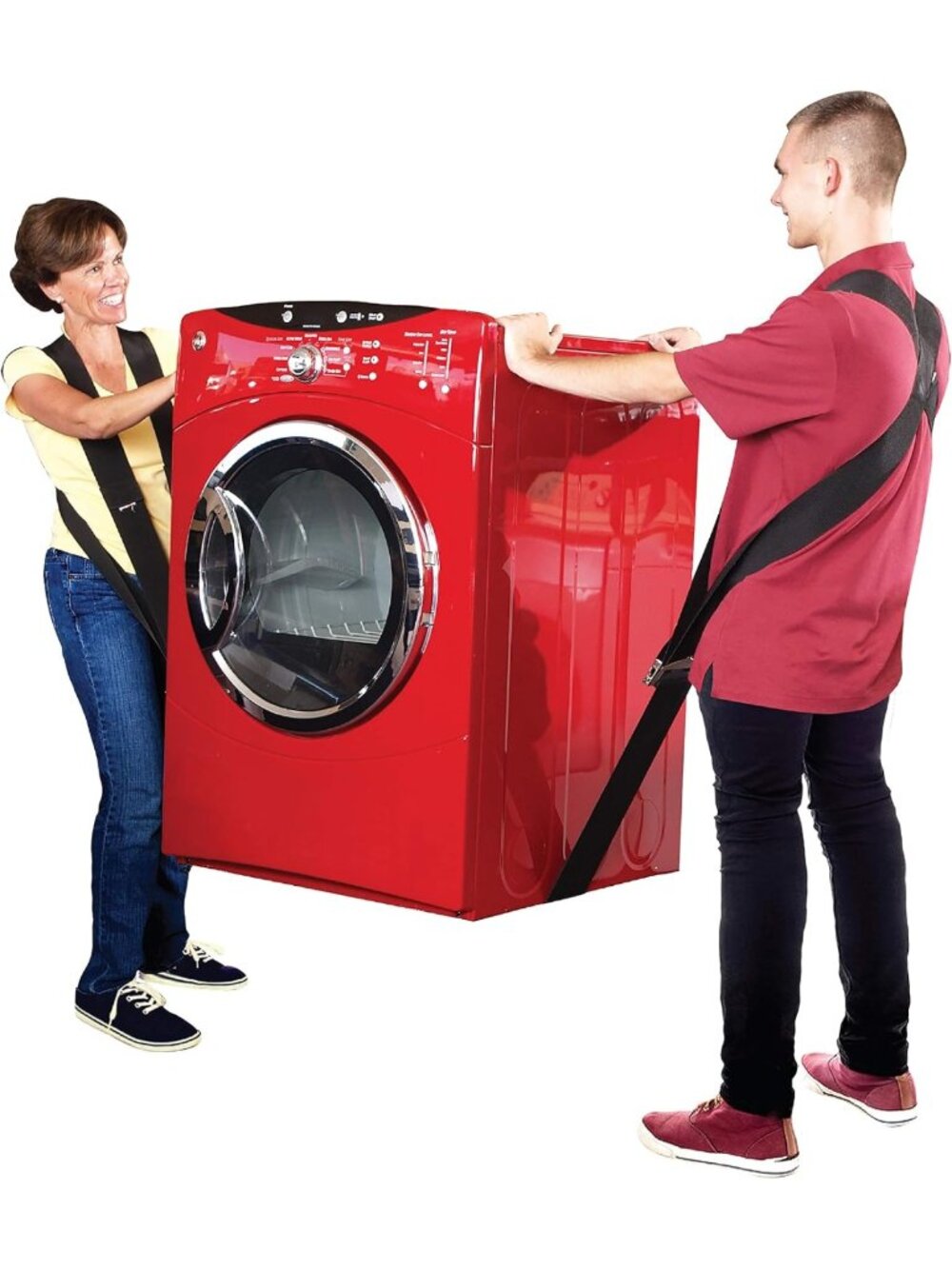Heavy-Duty Moving Straps for 2 Movers - Lift & Carry Furniture, Appliances